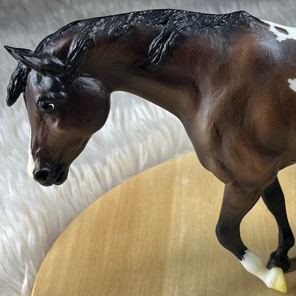 Breyer Indian Pony Model Horse Appaloosa 70th Anniversary Collector Club Native - Picture 7 of 10